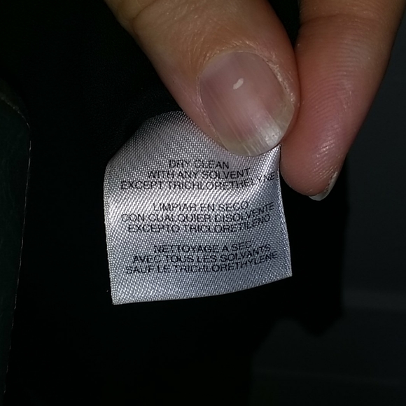 Nine West flocked velvet silk blend blouse sz 4 - Picture 8 of 8